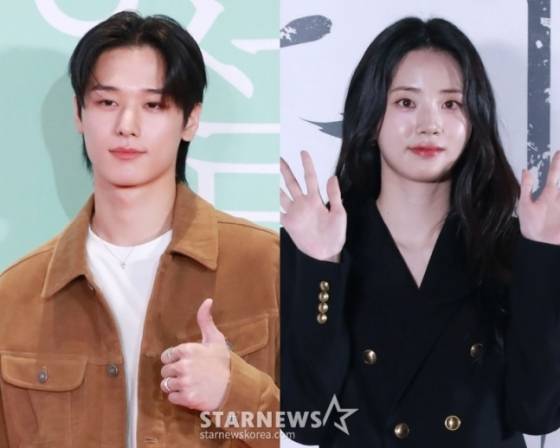 더보이즈 주연(왼쪽), 신시아 /사진=스타뉴스