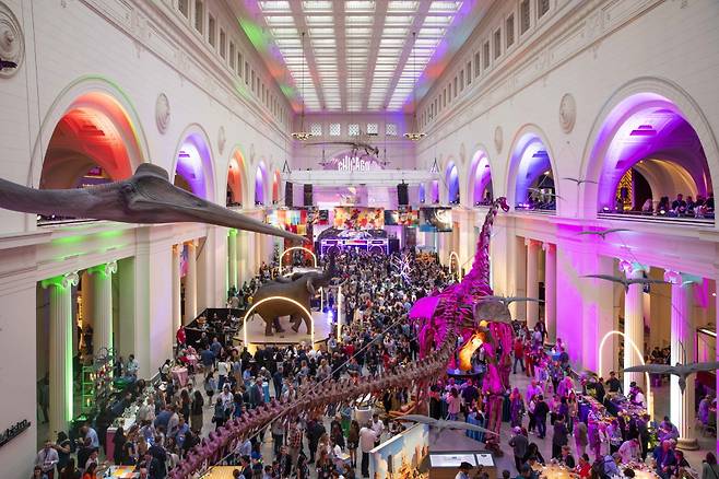 필드 뮤지엄에서 행사 오프닝 이벤트를 진행됐다