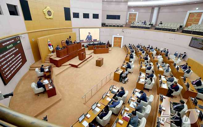 대전시의회 제287회 제1차 정례회 제3차 본회의(대전시의회 제공) /뉴스1