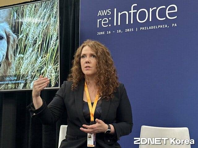 에이미 허조그 AWS 신임 부사장 겸 최고정보보안책임자(CISO).