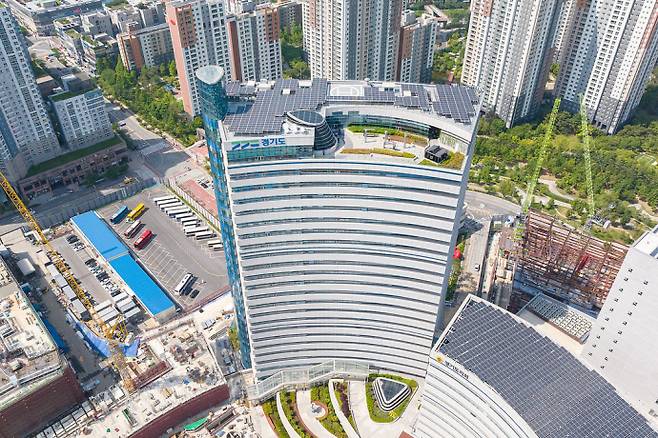 경기도청 전경.