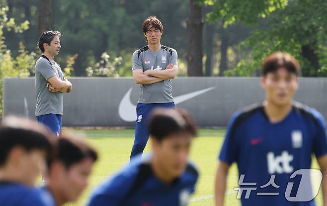 홍명보 대한민국 축구 국가대표팀 감독/뉴스1 ⓒ News1 오대일 기자