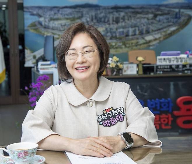 박희영 용산구청장은 "공공산후조리원은 꼭 필요한 시설인 만큼 건립과 운영에 최선을 다하겠다”고 했다. 용산구 제공.