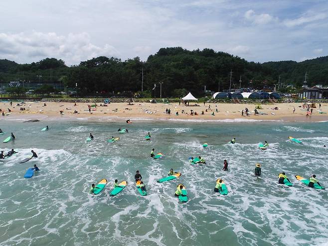 양양 죽도해변. 양양군 제공