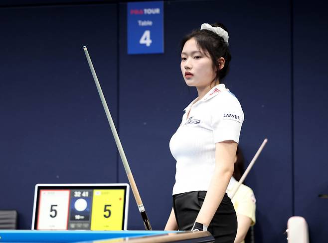 ‘얼음 공주’ 한지은이 올해도 에스와이 유니폼을 입는다. PBA 제공