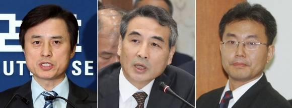 왼쪽부터 이재명 대통령이 지명한 조은석 내란 특별검사, 민중기 김건희 특별검사, 이명현 채상병 특별검사. 연합뉴스