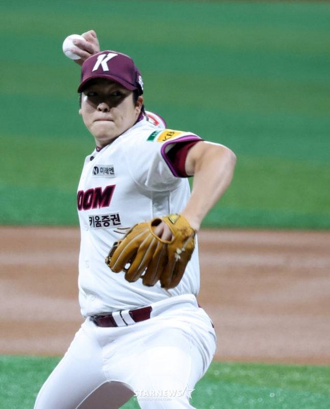 키움 박주성. /사진=강영조 선임기자