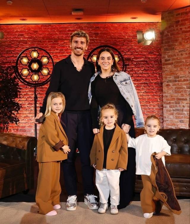 앙투완 그리즈만의 가족들. /사진=앙투완 그리즈만 SNS