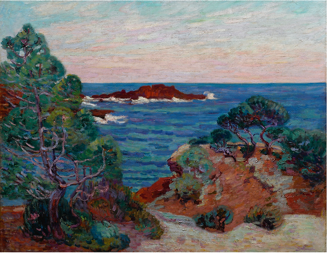 아게이의 붉은 바위(1900). /개인소장