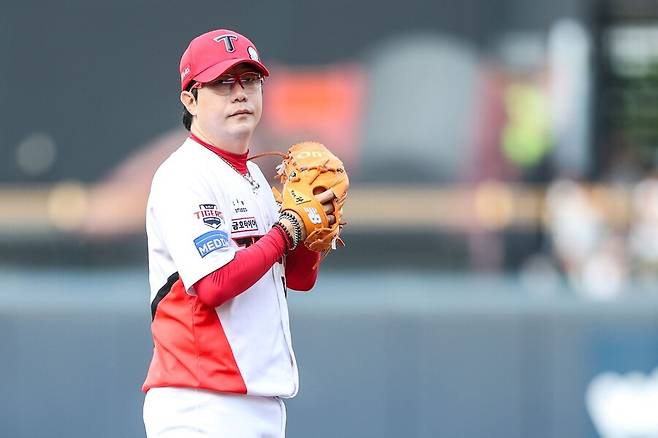 ▲ 올 시즌 성적이 좋지는 않지만, 그래도 부상 없이 선발 로테이션을 지켜주고 있는 양현종 ⓒKIA타이거즈