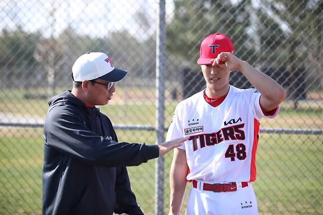 ▲ 이의리는 다음 등판에서 이닝과 투구 수를 더 늘릴 예정이다 ⓒKIA타이거즈