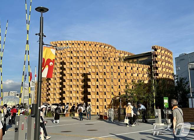 폴란드 파빌리온ⓒ News1 윤슬빈 기자