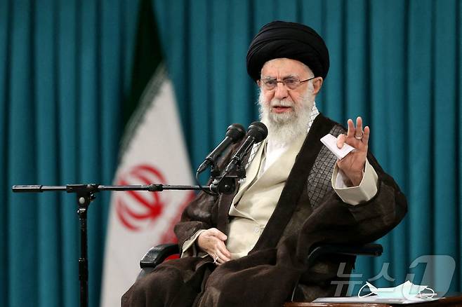 아야톨라 하메네이 이란 최고지도자. 2022.11.02 ⓒ 로이터=뉴스1 ⓒ News1 정지윤 기자