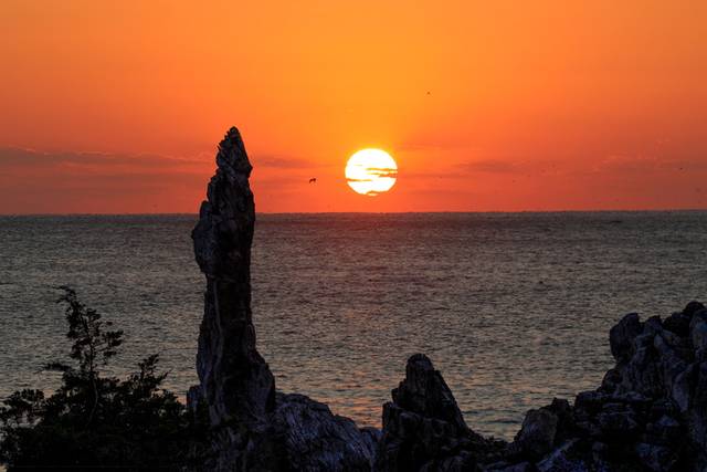 ▲ 동해시 추암 일출 모습