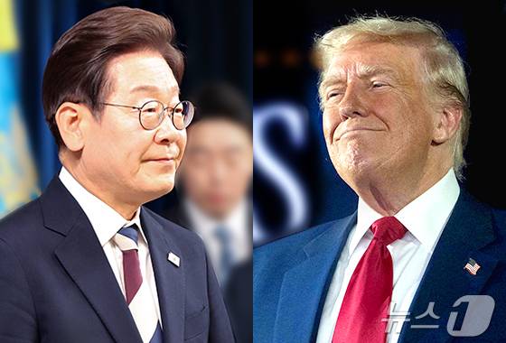 이재명 대통령과 도널드 트럼프 미국 대통령. /사진=뉴스1