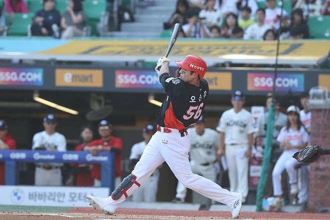 ▲ 오선우는 이제는 팀에서 없어서는 안 될 선수로 자리매김했다 ⓒKIA타이거즈