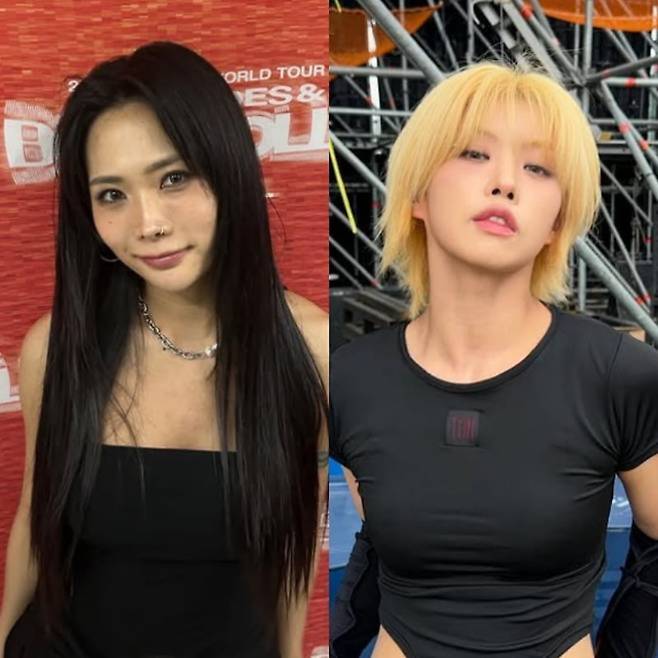 허니제이, 아이키 / 사진=각 SNS