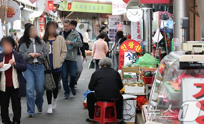 서울 종로구의 한 전통시장 모습. /뉴스1 ⓒ News1 허경 기자