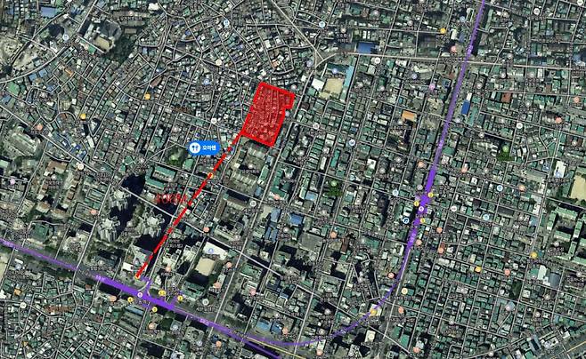 서울 강동구 천호동 145-66 가로주택 위치도. /서울시 정비사업 정보몽땅
