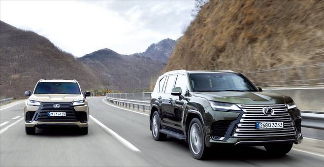 렉서스의 대형 SUV 디 올 뉴 LX 700h. 렉서스 제공