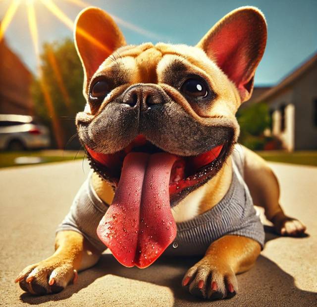 반려견 온열질환 과호흡.강아지는 더울 때 입을 크게 벌리고 빠르게 숨을 쉬는 호흡을 통해 열을 낮추는데 의존하게 된다.