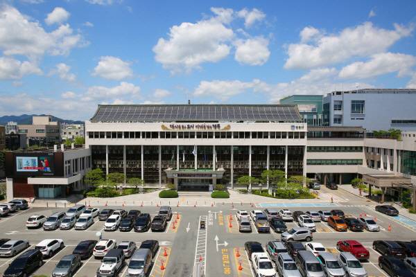 경주시청사 전경