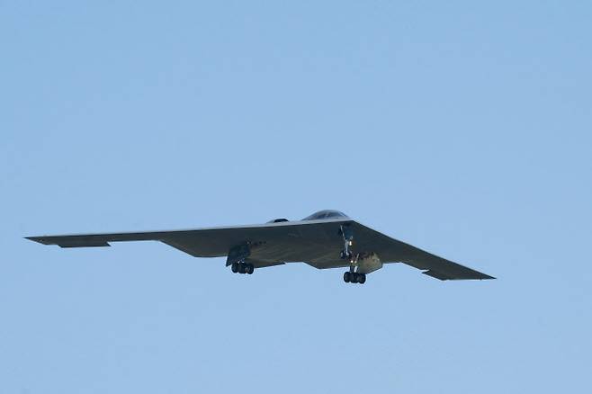 미 공군의 B-2 스텔스 폭격기.(사진=AFP)
