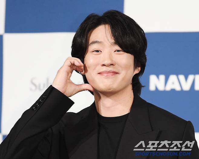 제4회 청룡시리즈어워즈 핸드프린팅 행사가 25일 서울 여의도 CGV에서 열렸다. 안재홍이 포즈 취하고 있다. 정재근 기자 cjg@sportschosun.com/2025.6.25/