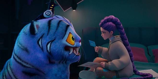 애니메이션 '케이팝 데몬 헌터스' /넷플릭스