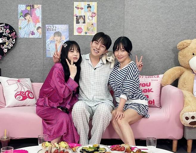 (왼쪽부터) 서유리, 김똘똘, 낸시랭. /사진=샌드박스네트워크