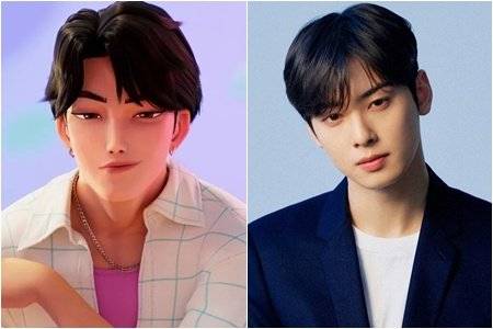 넷플릭스 ‘케이팝 데몬 헌터스’ 진우와 차은우, 사진제공|넷플릭스·판타지오