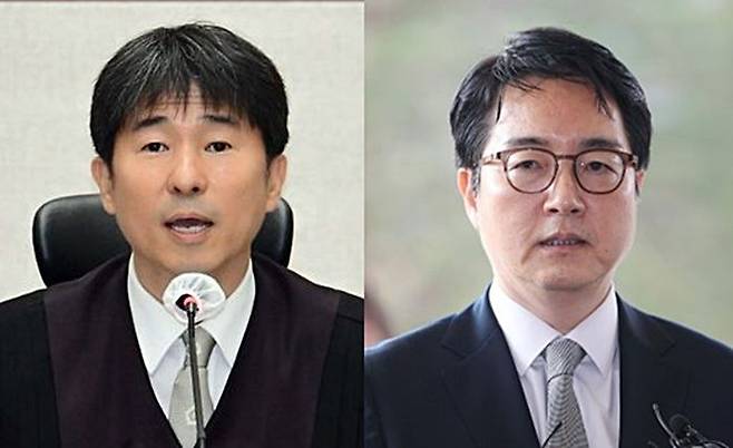 지귀연 서울중앙지방법원 부장판사(사진 왼쪽), 심우정 검찰총장. ⓒ사진공동취재단, 연합뉴스
