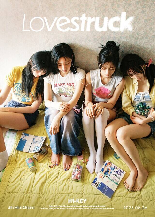 하이키 휘서는 인터뷰를 통해 "음원 톱10에도 들고 싶고 음악방송에서 1위도 하고 싶다. 연말 시상식에서 상도 받고 싶다"고 활동 목표를 밝혔다. /GLG엔터테인먼트