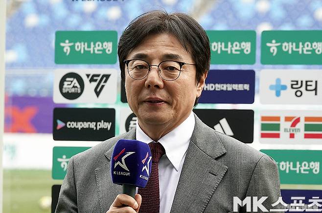 대전하나시티즌 황선홍 감독. 사진=이근승 기자