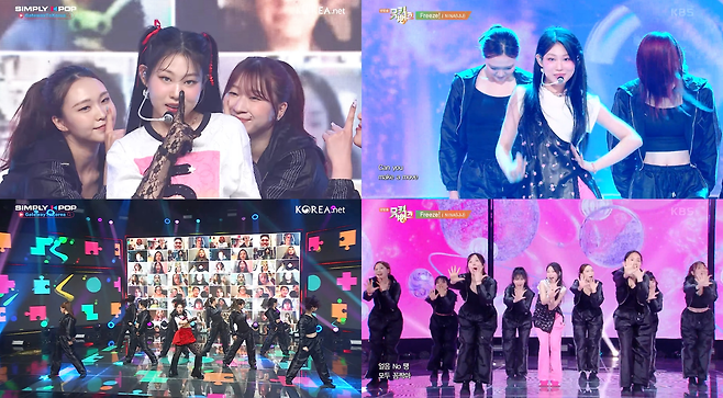 Arirang TV ‘심플리케이팝’, KBS2 ‘뮤직뱅크’ 방송 캡처