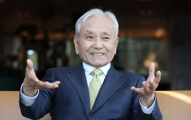 최준명 요진건설 회장. 2021. 6. 2. <한주형기자>