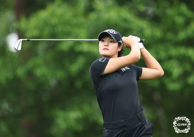 10언더파 62타를 친 김민별. 사진 제공=KLPGA