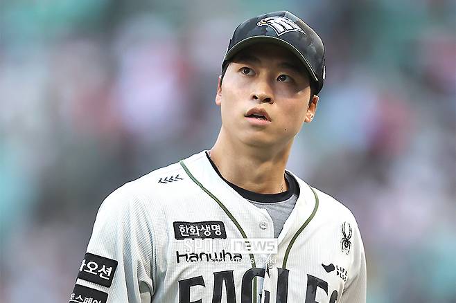 ▲ 올 시즌 부진이 계속되며 한화 벤치에 고민을 안겨주고 있는 엄상백 ⓒ곽혜미 기자