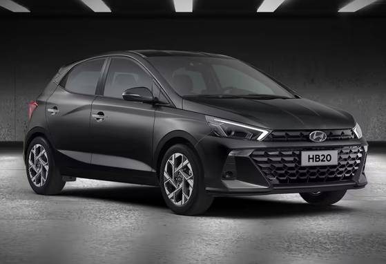 'HB20'은 현대 브라질 20의 약자다. 사탕수수를 발효한 에탄올을 휘발유와 섞어 쓸 수 있게 개발된 차량이다. 사진 기아