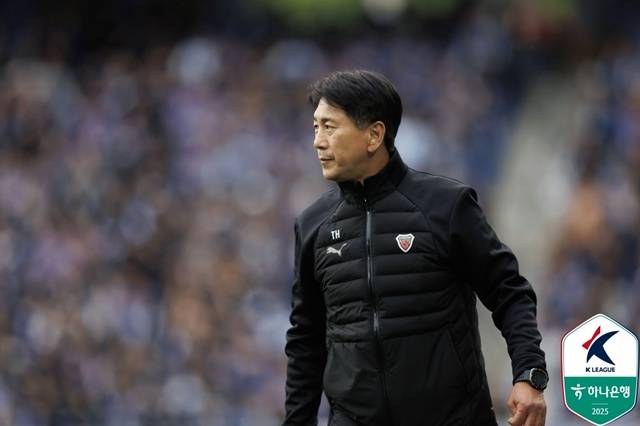 박태하 포항 스틸러스 감독. /사진=한국프로축구연맹 제공