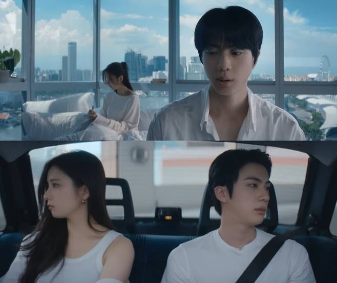 사진=방탄소년단 진 '돈트 세이 유 러브 미' MV 갈무리