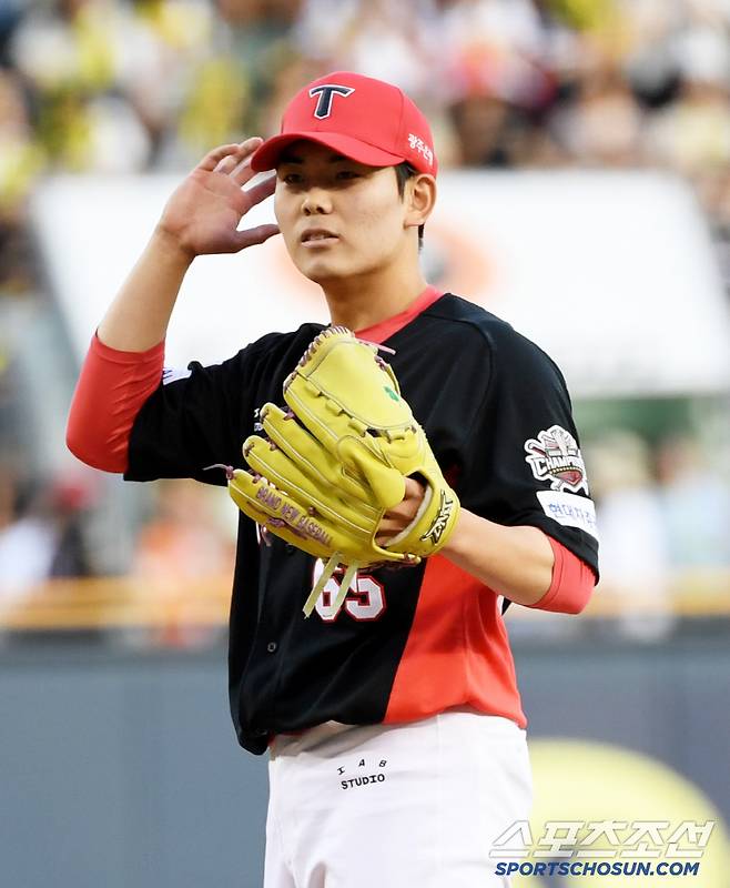 3일 잠실구장에서 열린 두산 베어스와 KIA 타이거즈의 경기. KIA 성영탁이 역투하고 있다. 잠실=박재만 기자 pjm@sportschosun.com/2025.06.03/