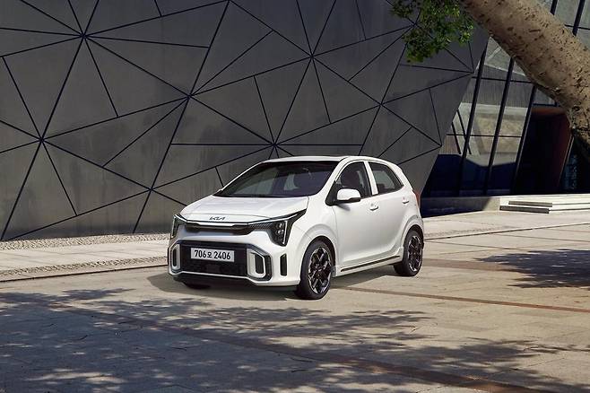 7월 글로벌 누적 판매량 400만대 돌파를 앞두고 있는 기아 경차 모닝. 기아 제공