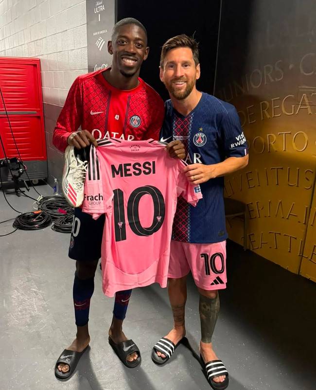 사진=우스만 뎀벨레 SNS