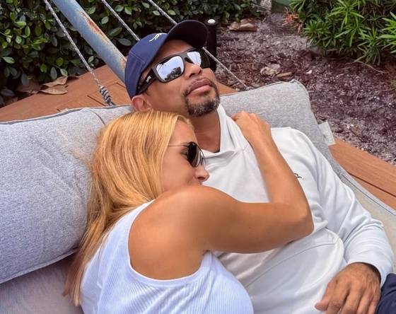 골프황제 타이거 우즈(왼쪽), 바네사 트럼프. 인스타그램 캡처