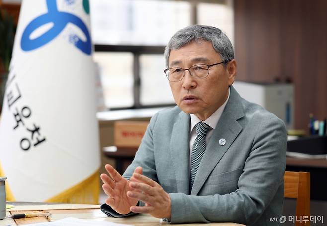 정근식 서울시교육청 교육감 인터뷰 /사진=이기범 기자 leekb@