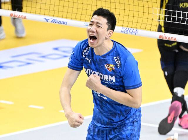 한국전력 신영석./KOVO