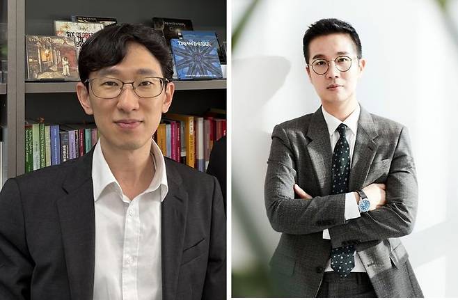 사진은 이장호 교수(왼쪽), 황요한 교수. (사진=중앙대 제공) *재판매 및 DB 금지