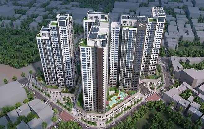 영등포 리버센트 푸르지오 위브 조감도. 사진=대우건설