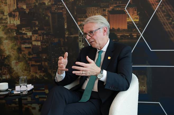 마이클 다이크 NMDC 최고경영자(CEO)